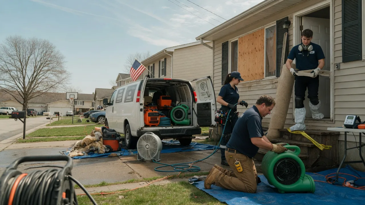 Water Damage Restoration in Wainwright, OK near me